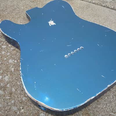 MJT Official Custom Order Aged Nitro Finish Guitar Humbucker Body Mark Jenny VTT image 9