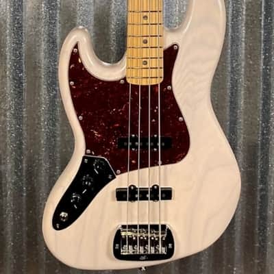 G&L USA 2017 Custom JB 4 String Jazz Bass Blonde Frost Left Hand & Case #4175 Used image 4