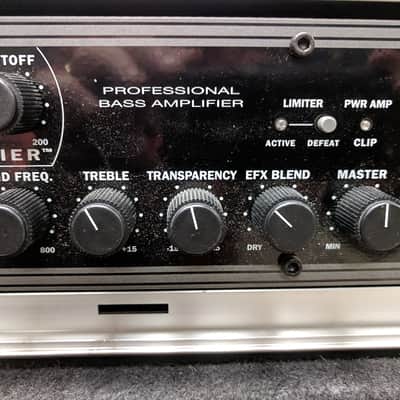 SWR WorkingPro 400 400 Watt Rack-Mountable Bass Amp Head, 3 Band EQ, Gator Rack Case image 3