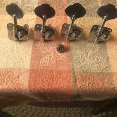 Vintage Fender Bass Tuners-Machine Heads-Precision-Jazz-Telecaster 1973-1976 image 1