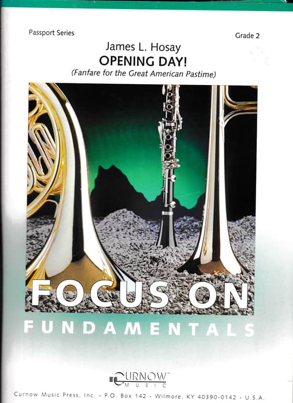 Curnow Music Press Inc. Opening Day! (Fanfare for the Great American Pastime) Passport Series 1996 image 1