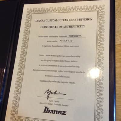 Ibanez j custom RG8420ZD 2012 Amethyst / Purple image 9