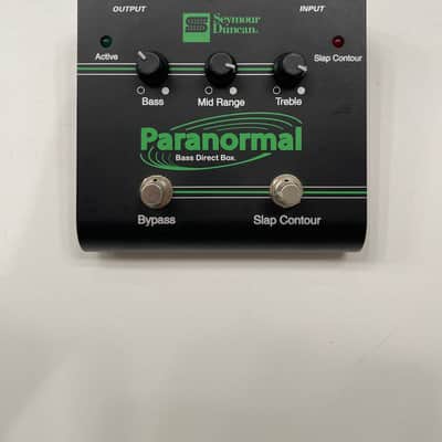 Seymour Duncan SFX-06 Paranormal Bass Equalizer Direct Box Guitar Effect Pedal image 1
