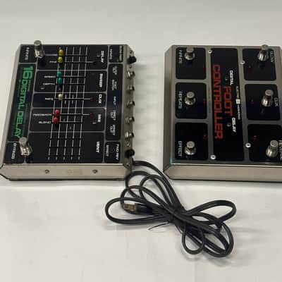 Rare Vintage Original Electro Harmonix 16 Second Digital Delay w Footswitch Orig Boxes Instructions image 7