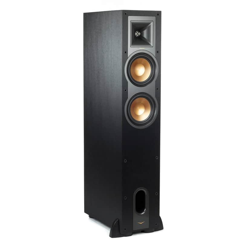 Klipsch Reference R-26FA Floorstanding Speaker, Black image 1