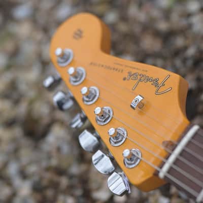 Fender American Ultra Luxe Vintage '60s Stratocaster, Rosewood Fingerboard - Ice Blue Metallic image 9