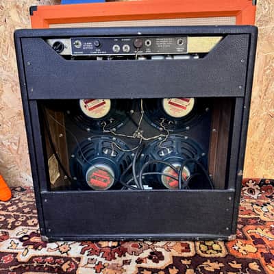 Vintage 1964 Fender Concert USA Blackface 4x10 Valve Amplifier Combo *1960s* image 6