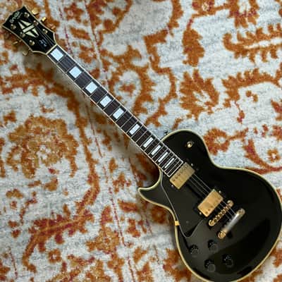 Orville by Gibson LPC-L/H Les Paul Custom Left Handed MIJ 1989 Ebony Japan image 1