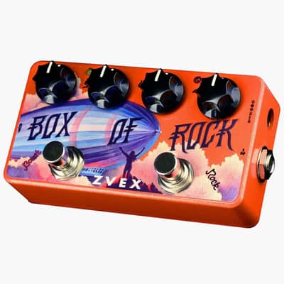 Mint ZVEX Effects Vexter Box of Rock VBOR Distortion Guitar Pedal Bundle w/  2X 6" Patch Cable & Liquid Audio Polishing Cloth image 3