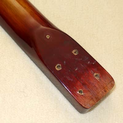 Homemade  Guitar Neck  1980 Mahogany Rosewood image 8