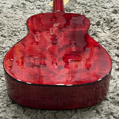 LAILA UDW 2313 FO HG RED - hi gloss concert ukulele Bild 6