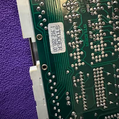 2x Studer Series 900 Input channels+Balancing output stage! With the legendary BIG EQ and 80 dB Gain! Watch the video! image 10