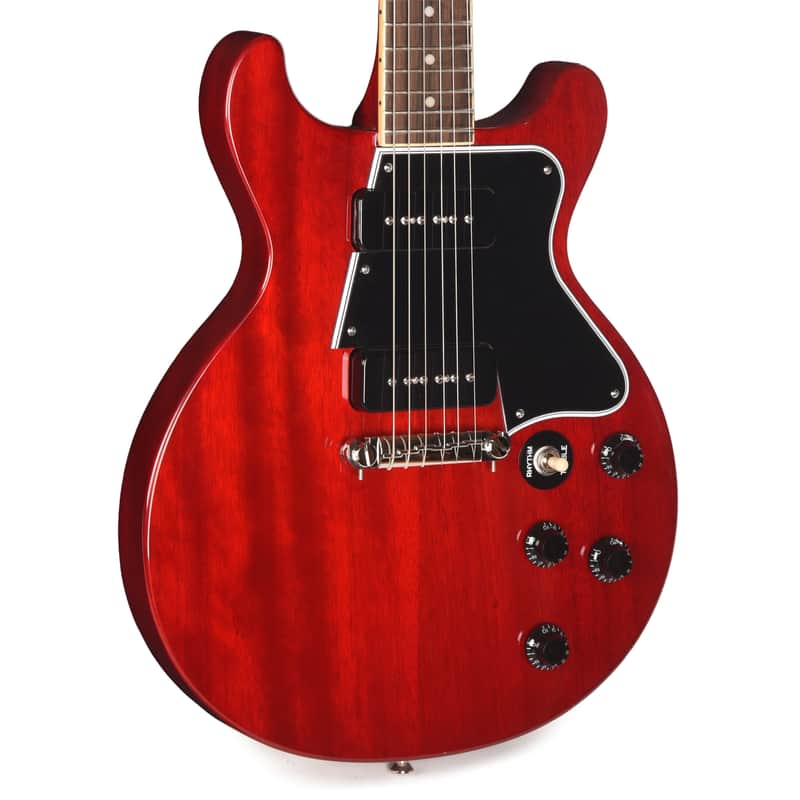 Epiphone Inspired by Gibson Original Les Paul Special Double Cut Cherry Red image 1