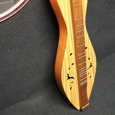 Cedar Creek Dulcimers MOUNTAIN DULCIMER W/ DEER 2011 - NATURAL image 7