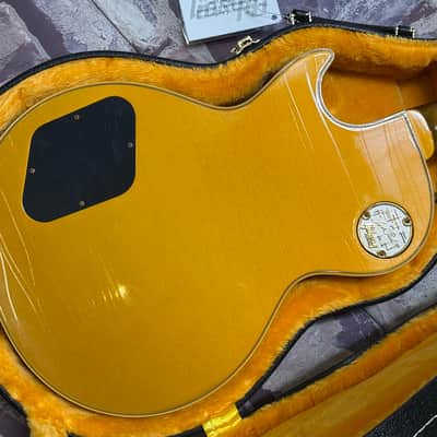 Gibson Custom Shop 1968 Les Paul Custom Double Gold Bigsby Murphy Ultra Light Aged New Unplayed Auth Dlr 10lb 8oz #968 image 17