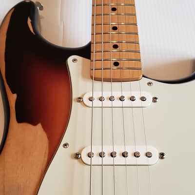Fender Standard Stratocaster RELIC  2016 Sunburst/Relic image 6
