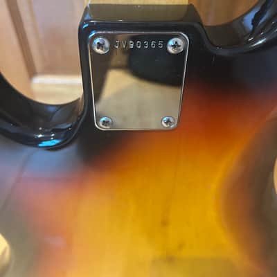 Fender JV Squier  1982-84 - Sunburst image 10