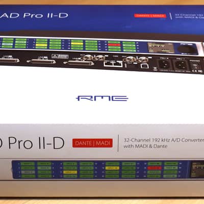 RME M-32 AD Pro II-D 32 Kanal AD-Wandler mit Dante und MADI image 3