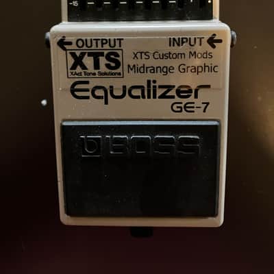 Boss GE-7 Graphic Equalizer XTS Midrange Mod Xact Tone Solutions Modded EQ image 1