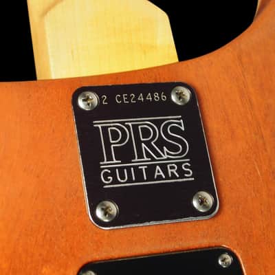 2002 Paul Reed Smith PRS CE-24 Flame Top CE24 ~ Blue Matteo ~ Great player with no issues! image 8