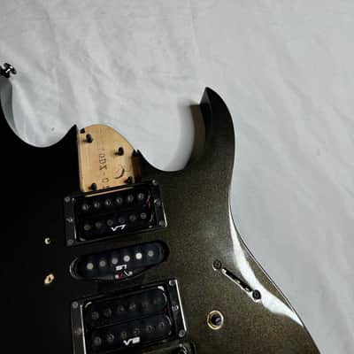 Ibanez RG370DX Electric Guitar Body 2000s - Black Sparkle image 3