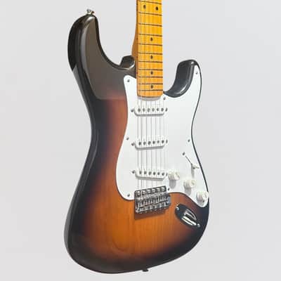 Fender 70th Anniversary American Vintage II 1954 Stratocaster Electric Guitar 2024 - Sunburst image 2