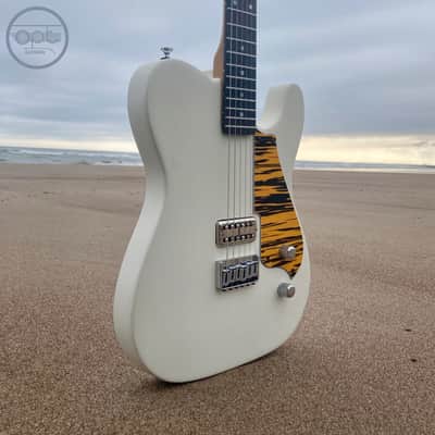 OPT Guitars - Cyfres 1 - T Style - Natural White / Orange Tiger CUSTOM ORDER ONLY image 12