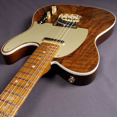 Fender Custom Shop Artisan Claro Walnut Telecaster Natural image 6