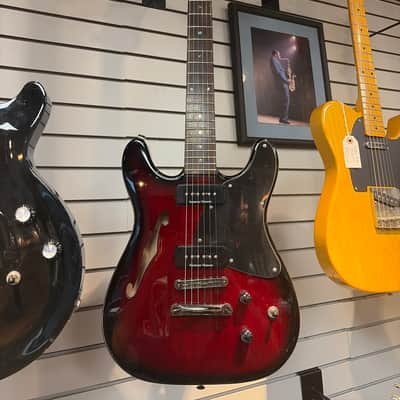 Fender TC-90 Thinline 2004 - 2007 - Black Cherry Burst image 1