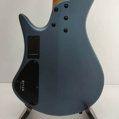 Ibanez EHB1000-AOM Bass Workshop 2024 - Present - Arctic Ocean Matte image 5