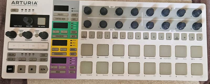 Arturia BeatStep Pro MIDI Controller 2017 - Present - White image 1