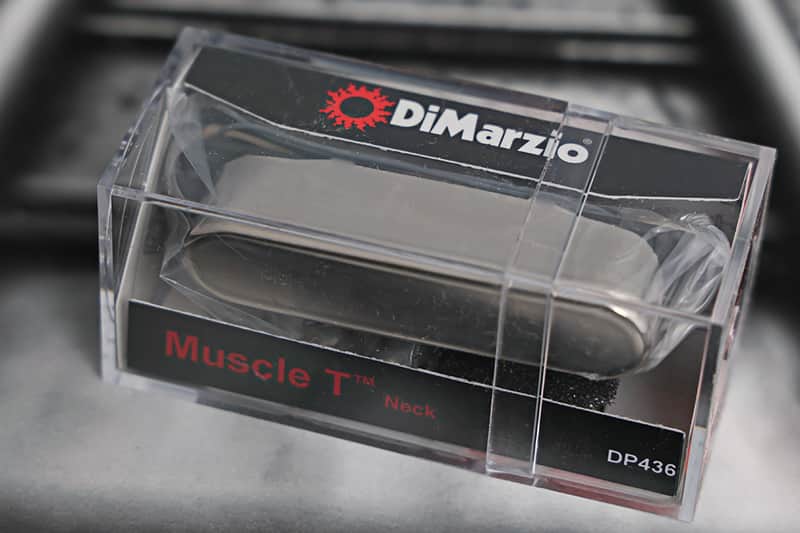 DiMarzio DP436C Muscle T Neck Pickup - Chrome - Tele / Telecaster image 1