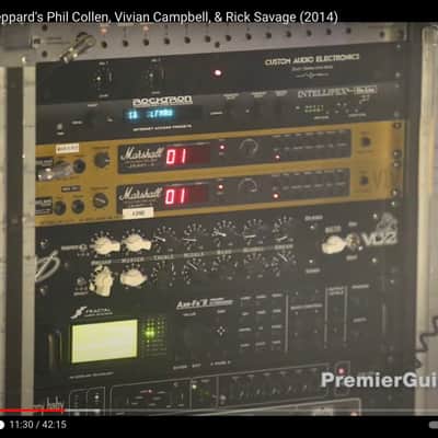 Vivian Campbell's, Def Leppard, Fractal Axe FX II WITH PRESETS And Tour Artifacts. (VC #5006) 2014-2018 image 7