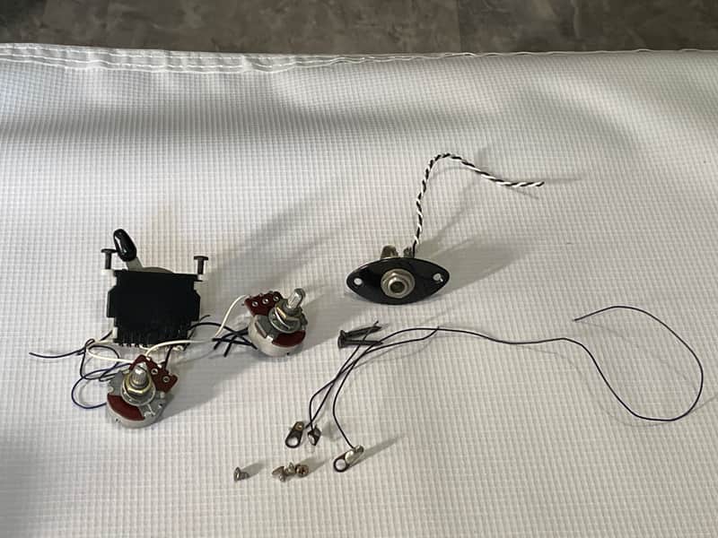 1980's Japan Charvel Jackson Import Model 3 Series Factory Wiring Harness Electronics image 1