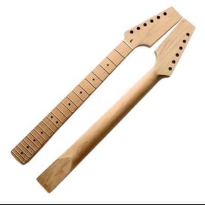 22 Fret/Tele/Roasted Maple Neck & Fret Board/Paddle Head Stock image 1