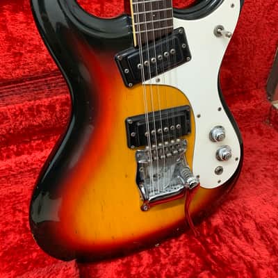 Mosrite Ventures 12-String 1966 Sunburst w/ OHSC image 4