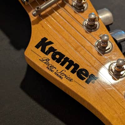 1983 Kramer Pacer Deluxe Electric Guitar Candy Red "B Plate" Original Parts W/HSC image 10