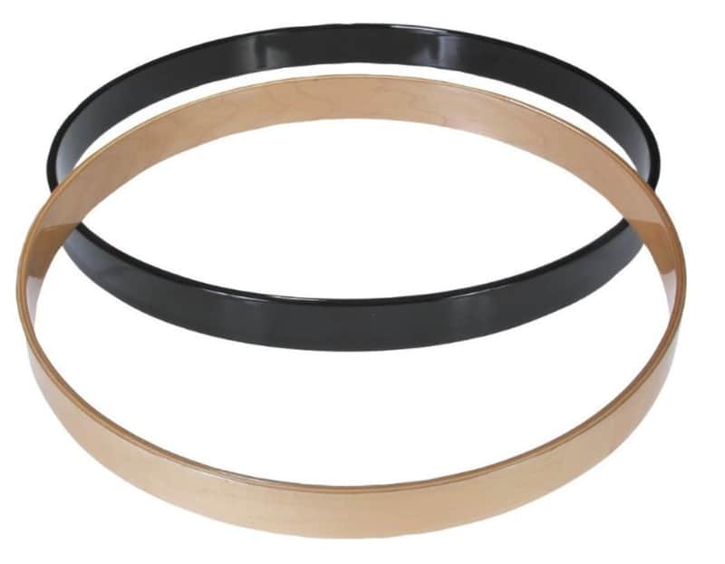 Gibraltar SC-18M 18 Inch Maple Bass Drum Hoop Natural image 1