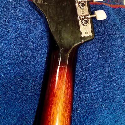 Teisco  E-110 (*a) Early 60's Cherry-Burst "tulip" style image 5