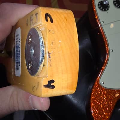 Fender FSR Classic Series '72 Telecaster Deluxe 2012 - Tangerine Flake/Sparkle image 12
