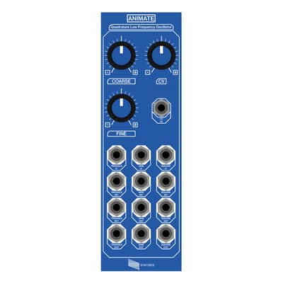 Syntonie Animate - Quadrature Low Frequency Oscillator Eurorack Video Module image 1