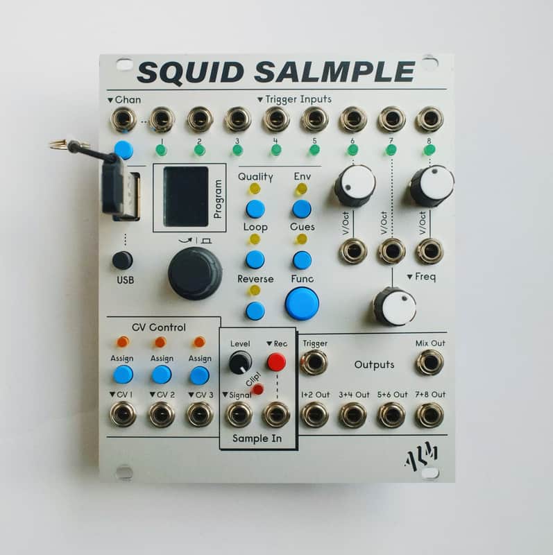 ALM/Busy Circuits ALM022 Squid Salmple 8-Channel Sampler Eurorack Synth Module image 1