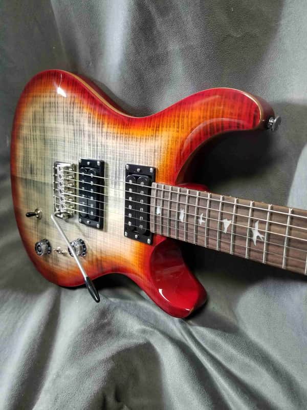 Paul Reed Smith PRS SE Custom 24-08 Charcoal Cherry Burst image 1
