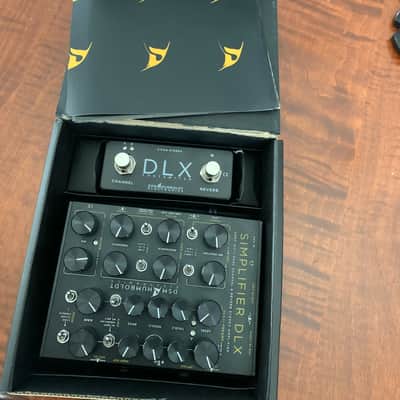 DSM & Humboldt Electronics Simplifier Deluxe Zero-Watt Stereo Guitar Preamp / CabSim / DI 2021 - Black image 1