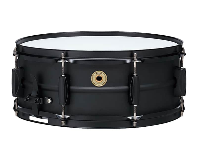 Tama Metalworks Steel Snare Drum w/ Matte Black Shell Hardware - 5.5"x14" image 1