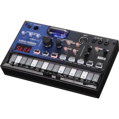 Korg Volca Nubass Vacuum Tube Bass Synthesizer with 16-Step Sequencer image 1