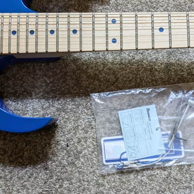 Upgrade! Ibanez RG565 Laser Blue Genesis with Caparison pick-ups / 2022, Made in Japan / incl.Hard Case!FREE Shipping in EU! image 22