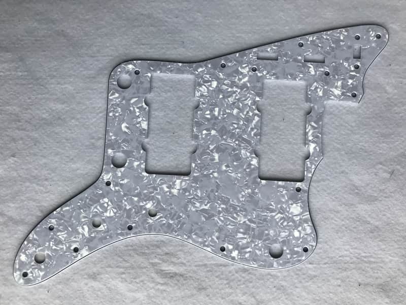 For Japan Jazzmaster Guitar Pickguard , 4 Ply White Pearl image 1