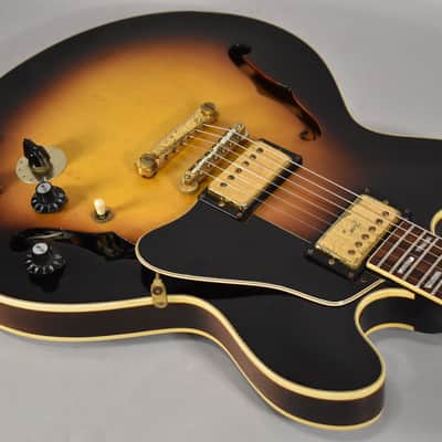 1968 Gibson ES-345TDC Stereo Sunburst Refin Semi-Hollowbody w/OHSC image 10