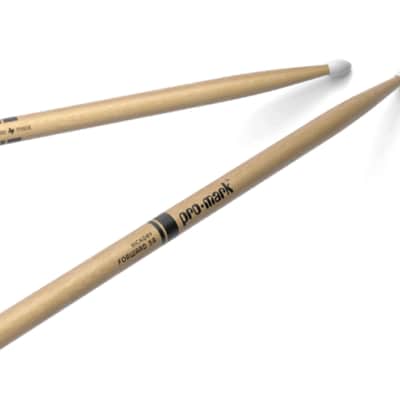 ProMark TX5AN Classic Forward 5A Hickory Drumstick, Oval Nylon Tip Ships FREE image 2